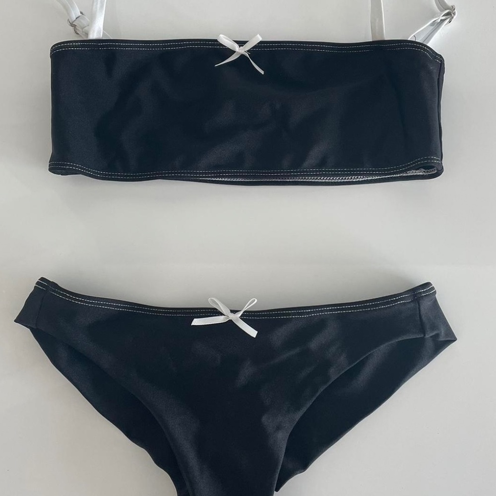 Frankies bikinis x Gigi Hadid Taurus Shine bralette bikini top and bottoms